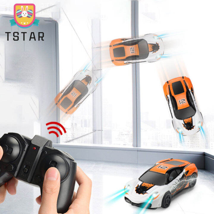 รีโมทคอนโทรล-wall-climbing-car-ชาร์จ-multi-functional-2-4g-รีโมทคอนโทรลรถพร้อมไฟสำหรับของขวัญเด็ก-cod