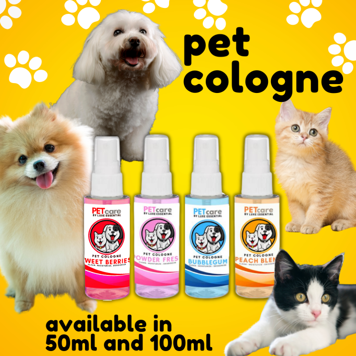 Pet Cologne Premium Scented Perfume Body Spray for Dogs and Cats