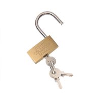 【YF】 Hardware Home Improvement Locker Case Supply Copper Lock with 2Keys Luggage Padlock Security Tool Brass