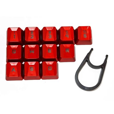 12Pcs Bump คีย์บอร์ด Keycaps สำหรับ G310 G613G413 G910 G810 K840 Romer-G Switch Mechanical Anti-Slip Backlit Keycap