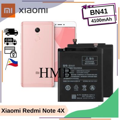 แบตเตอรี่ ใช้สำหรับเปลี่ยน Xiaomi Redmi Note 4X Original Battery | Model: BN41 (4100mAh) High Quality **แบตเตอรี่รับประกัน 6 เดือน**