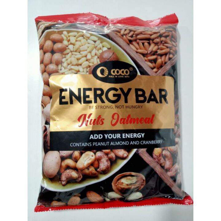 【Food】 COCO ENERGY BAR 400 Grams Lazada PH