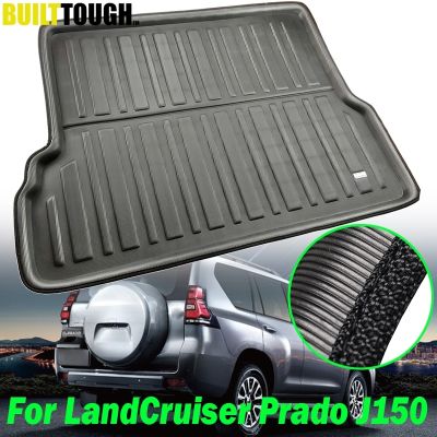 ♣℡ For Toyota Land Cruiser Prado J150 150 7-Seats 2010 - 2019 Boot Cargo Liner Tray Trunk Mat Floor Carpet 11-2013 2014 2015 2016