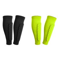 1/2pcs Honeycomb Soccer Shin Guards Football Shields Sports Legging Shinguards Leg Sleeves Protective Gear Shank Protector Pads Supports Braces