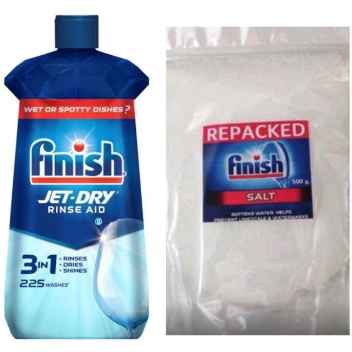 Finish Dishwasher Salt and Rinse Aid Lazada PH