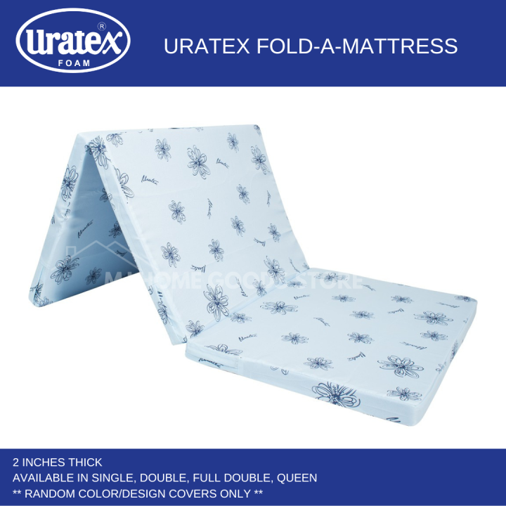 Uratex FoldAMattress Trifold 2 inch thick ALL SIZES 100 ORIGINAL