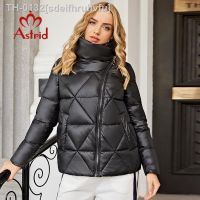 ✌❇ sdeifhruhvfu Astrid jaqueta feminina inverno 2022 elegante feminino parka fino grosso acolchoado casaco quente moda estilo solto roupas femininas