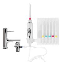 ZZOOI Nicesmile X1 Dental Water Flosser Fauect Irrigator 6 Nozzles Home Teeth Cleaner For Family Use