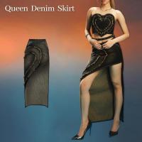 Merge Official - Queen Denim Skirt (พร้อมส่ง)