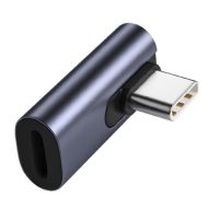 สำหรับ Android 8ขาหญิง USB C ประเภท-C ชายแจ็คชาร์จอะแดปเตอร์ชาร์จเชื่อมต่อสำหรับโทรศัพท์มือถือแท็บเล็ต90องศา5โวลต์