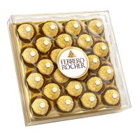 Ferrero Rocher เฟอร์เรโร รอชเชอร์ ช็อกโกแลตT24 300กรัม