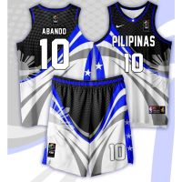 FREE CUSTOMIZE OF NAME AND NUMBER ONLY PILIPINAS RHENZ ABANDO Full Sublimation