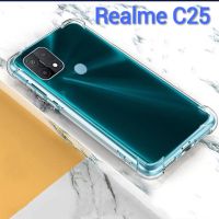 (พร้อมส่งในไทย)เคสใสกันกระแทกคลุมกล้องOPPO Realme C21/Realme C25