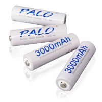 แบรนด์ใหม่ Palo 4ชิ้น2a แบตเตอรี่ AA แบตเตอรี่1.2โวลต์ AA 3000มิลลิแอมป์ชั่วโมง Ni-MH Pre-ชาร์จแบตเตอรี่2A Baterias สำหรับกล้อง