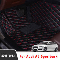 Car Floor Mats For Audi A3 Sportback 2013 2012 2011 2010 2009 2008 Cars Car Waterproof Custom Interior Accessories Foot Pad