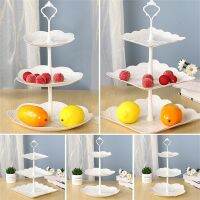 3 Tier Cake Stand Afternoon Tea Wedding Party Plates Tableware Embossed Tray New