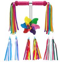 【LZ】☈  2Pcs Triciclo Guiador Scooter Peças Borlas Streamers Tassel Bicicleta Decoração Crianças Meninas Meninos Ciclismo Acessórios