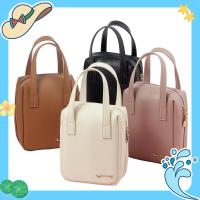 JANNERSATI Tas Kosmetik อเนกประสงค์ความจุขนาดใหญ่ถุงเก็บของกันน้ำของขวัญหนัง PU แต่งหน้าผู้หญิง