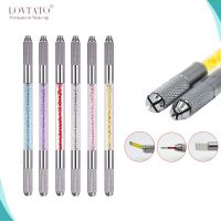 Microblading pen Manual tattoo pens Double Side Classical and Shading Eyebrow tools Tebori pens permanent makeup accessories