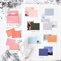 10 Boxes Decorative Inspiration Solid color Adhesive Mo.Card Flake Stickers for Scrapbooking Bullet Journal Cute Stationery