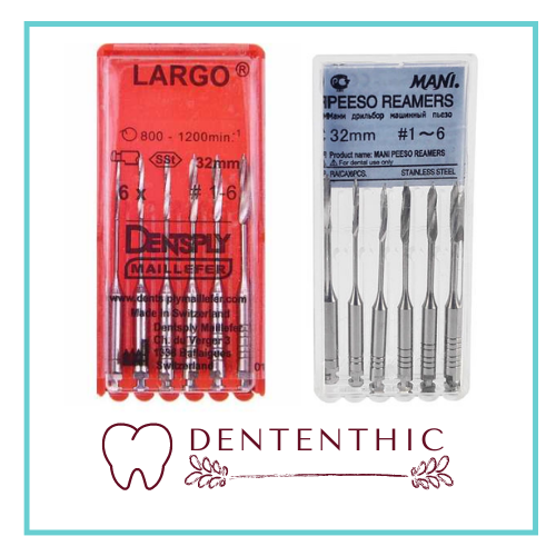 Dental Peeso Reamer Dentsply / Peeso Reamer Mani / Dentsply Largo 32mm