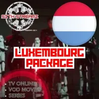 LUXEMBOURC PACKAGE IPTV #1 Month, TV Online, Movies, Series แอพพลิเคชั่นรองรับทุกอุปกรณ์ เช่น TV Box, MAC, Phone, Smart TVและอื่นๆ ภาพคมชัด, สัญญาณดี ดูเพลิน