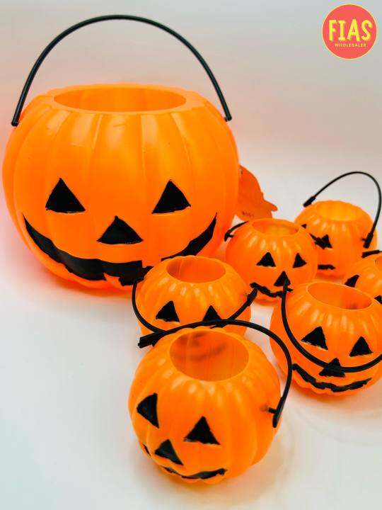 Halloween Pumpkin Buckets Lazada PH