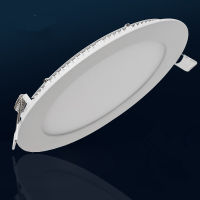 จัดส่งฟรี LED downlight 3W 6W 9W 12W 15W 25W Ultra Thin Design LED เพดานแผง DRIVER WARM white สีขาว