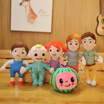 New Anime Doll Tomy 18-25cm Cocomeloned Plush Toy JJ Sister Brother Daddy Mummy birthday Gift Children Toy High Quality