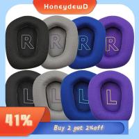 HONEYDEWD 2Pcs หูฟังแบบสวม อุปกรณ์เสริมเสริม ชุดหูฟังสำหรับเล่นเกม ที่ปิดหูกันหนาว อะไหล่สำหรับเปลี่ยน แผ่นรองหู โฟมสำหรับเด็ก เบาะฟองน้ำรองนั่ง