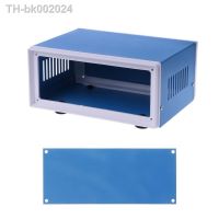 ❈ DIY Junction Box Blue Metal Enclosure Electronic Project for CASE Waterproof Rectangle Electrical Box (6.7x5.1x3.1 )