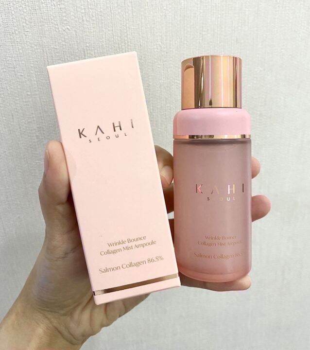 สเปรย์น้ำแร่ผสมคอลลาเจน-kahi-wrinkle-bounce-collagen-mist-ampoule-60ml