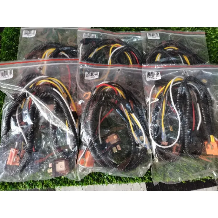 The New Dual Horn Wiring Harness With Pin Relay Set With Fuse And Fuse Box Lazada Ph