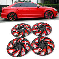 4 pcs 15in ล้อ Hubcap Snap On Hub Caps อุปกรณ์เสริมอัตโนมัติ Fit สำหรับ R15 ยางขอบเหล็ก