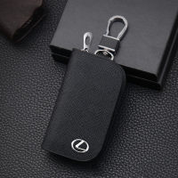 【สหรัฐอเมริกา Stock 】5สีสำหรับ Lexus Car ที่ใส่กุญแจหนังแท้สมาร์ท Remote กระเป๋า Keyring พวงกุญแจ