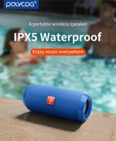POLVCDG TG117G Wireless Bluetooth 5.3 waterproof speaker supports TF card FM 360 stereo surround outdoor portable speakers
