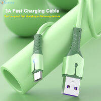 3A Fastสายเคเบิลข้อมูลสายชาร์จกับจอแสงแสดงภาพLiquidซิลิโคนType-C/Micro/iPhoneสำหรับHuawei/Xiaomi / Samsung / OPPO / VIVIO