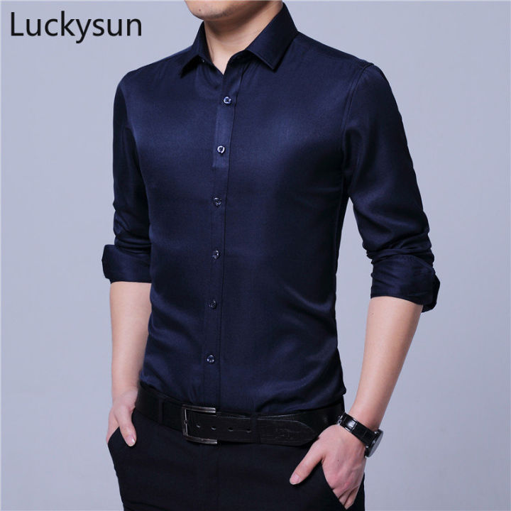 Summer Blue Color Breathable And Comfortable Plain Regular Fit
