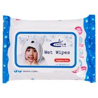 [Lazada Birthday Promotion] Free delivery Fresh Plus Wet Wipes Fragravce Free 30Sheets Cash on delivery