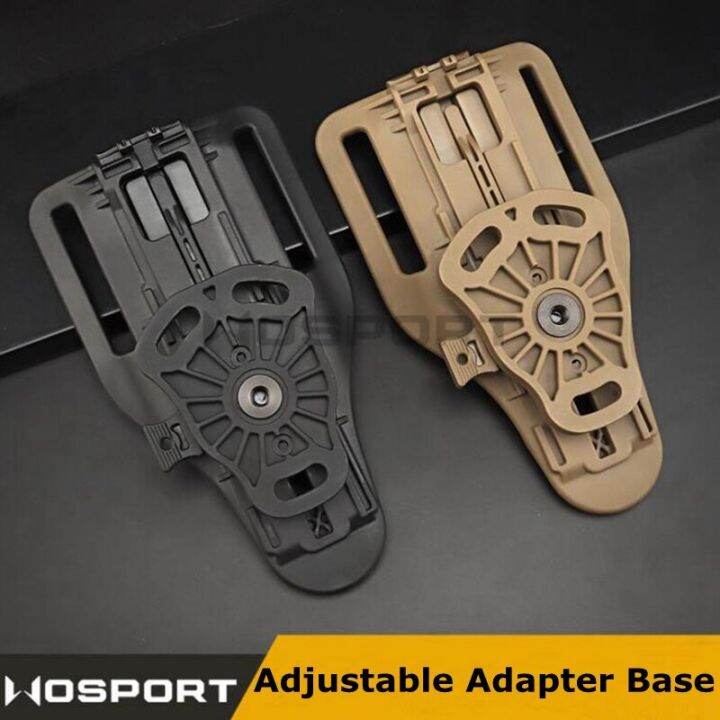 Three Gear Ddjustment Holster Adapter Base Kydex Pistol Belt Waist