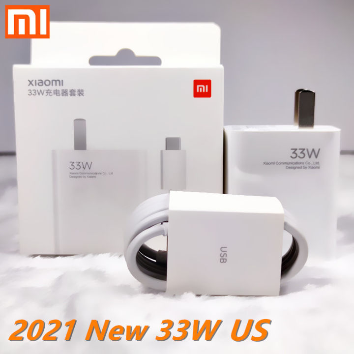Xiaomi 33w 67w Turbo Charge Mi 11 12 Redmi Note 10 Charger Chargeur EU Poco  X3 Nfc M2 Pro 10t 5g 11x Fast Charging Cable Type C