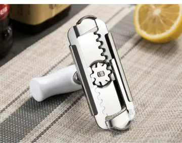 3 Styles New Adjustable Bottle Jar Opener Can Openers Stainless