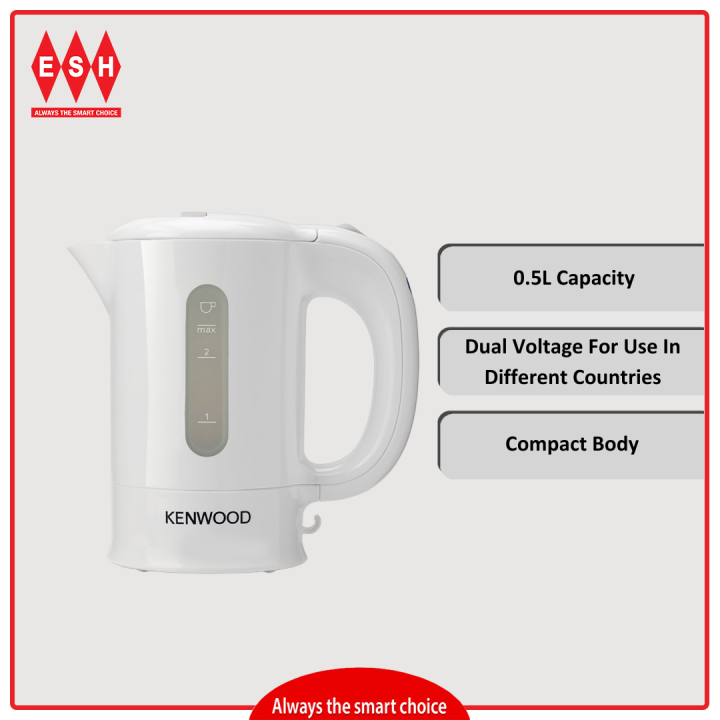 Kenwood JKP250 0.5L Dual Voltage Travel Kettle ESH Lazada