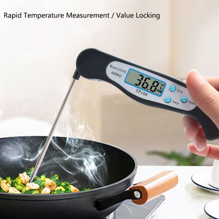 LG01I9 Probe Type Milk Temperature Measurement Foldable Soup ...