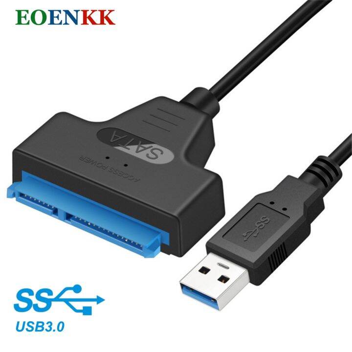 ร้อน-อะแดปเตอร์สายเคเบิล-usb-3-0-sata-คอมพิวเตอร์ฮาร์ดดิสก์ไดรฟ์สายเชื่อมต่อภายนอกสายแปลงฮาร์ดไดรฟ์สำหรับอะแดปเตอร์2-5-quot-hdd-ssd