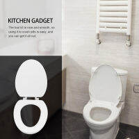 1Pc Universal ฝารองนั่งชักโครก Thicken ฝารองนั่งชักโครกปะเก็นห้องน้ำ Foaming Soft Toilet Cover หนา Toilet Cover