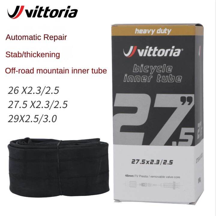 Camera D'Aria Vittoria Heavy Duty | Per Bici 700x28/42 | Nero | Unisex Adulti - Foto 5