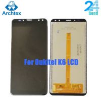 For Original OUKITEL K6 LCD Display Touch Screen Digitizer Assembly Tools 5.99 inch 2160x1080P In Stock