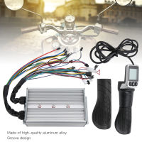 36V/48V 1500W คอนโทรลเลอร์ไร้แปรงถ่านและ 124DX LCD Half Twist Throttle Set สำหรับสกู๊ตเตอร์ไฟฟ้า