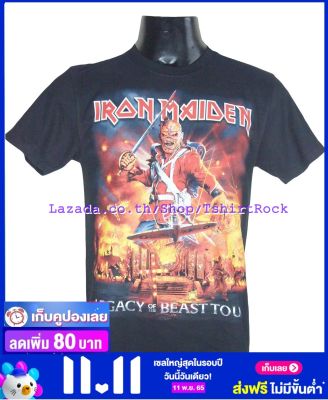 เสื้อวง IRON MAIDEN ไอเอิร์นเมเดน ไซส์ยุโรป เสื้อยืดวงดนตรีร็อค เสื้อร็อค  IRN1771 ส่งจากไทย